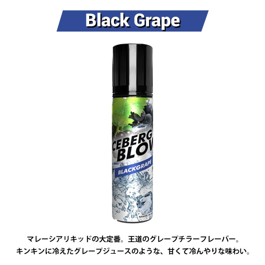 vape リキッド 電子タバコ ICEBERG BLOW 60ml アイスバーグ ブロウ