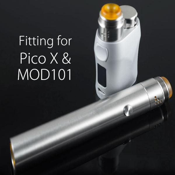 末広 トップキャップ for Vapefly Galaxies RDA + 810ドリップ