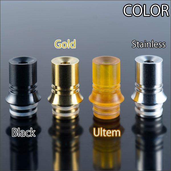 当店オリジナル MTL専用 510ドリップチップ ステンレス ウルテム 電子