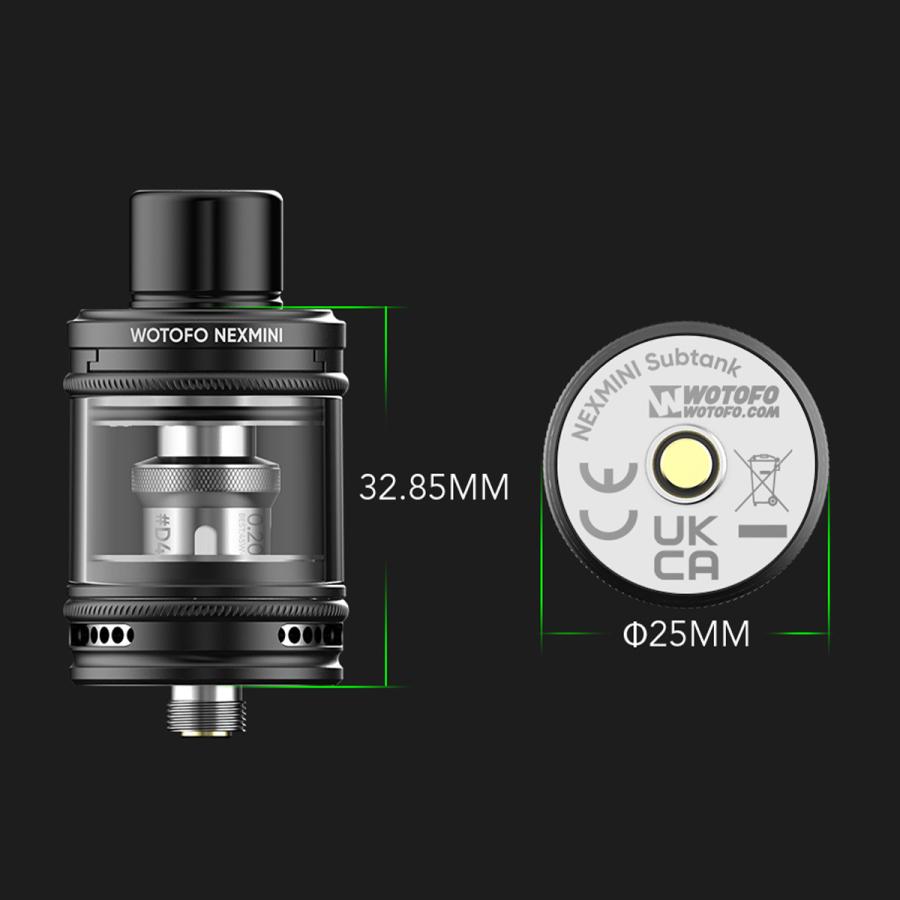 Wotofo NexMini Tank アトマイザー ウォトフォ ネックスミニ Wotofo NexMini Tank アトマイザー ウォトフォ ネックスミニ