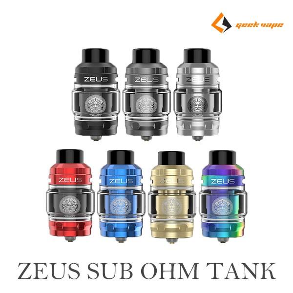 液漏れ対策万全!! GEEKVAPE Z SUB OHM TANK ZEUS ギークべイプ ゼウス サブオーム タンク  vape アトマイザー クリアロ 爆煙