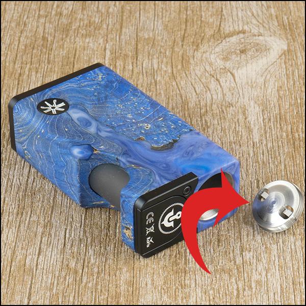 ASMODUS アスモダス ルナ ULRTONER BOXMOD スコンカー Luna Squonker