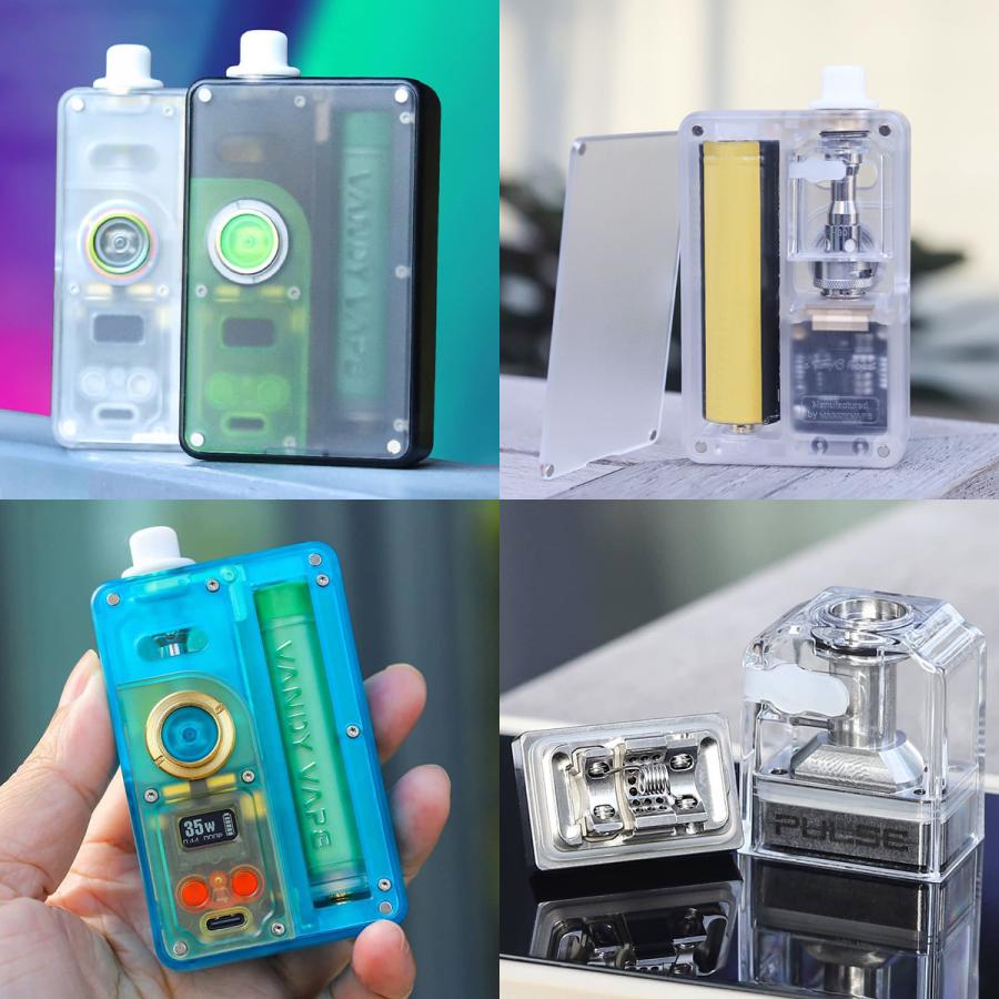 バッテリー付き VANDYVAPE PULSE AIO POD バンディーべイプ パルスAIO 