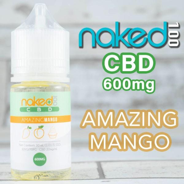 Naked 100 CBDリキッド 30ML CBD 600mg 電子タバコ vape リキッド 高