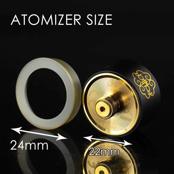 dotmod dotSquonk 100w + dotRDA Single Coil ドットモッド ドット 