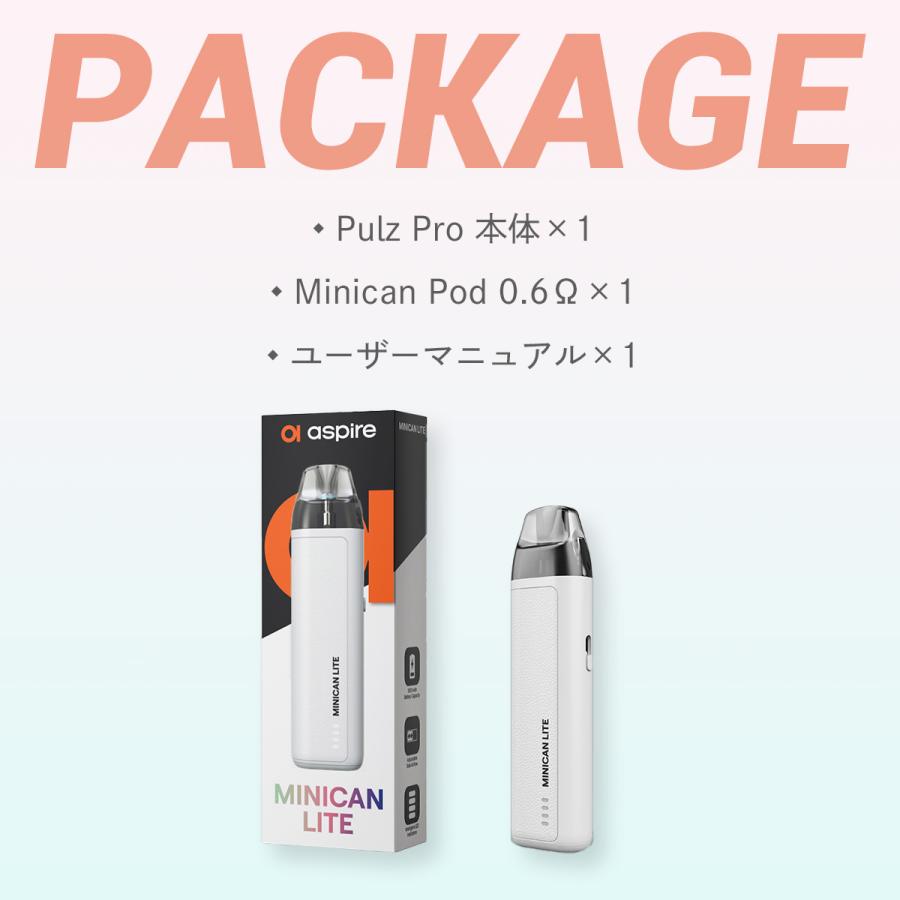 aspire（アスパイア） aspire minican lite 電子タバコ vape ミニカン