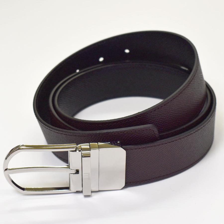 再追加販売 dunhill ダンヒル メンズ ベルト ブラック レザー 黒 革