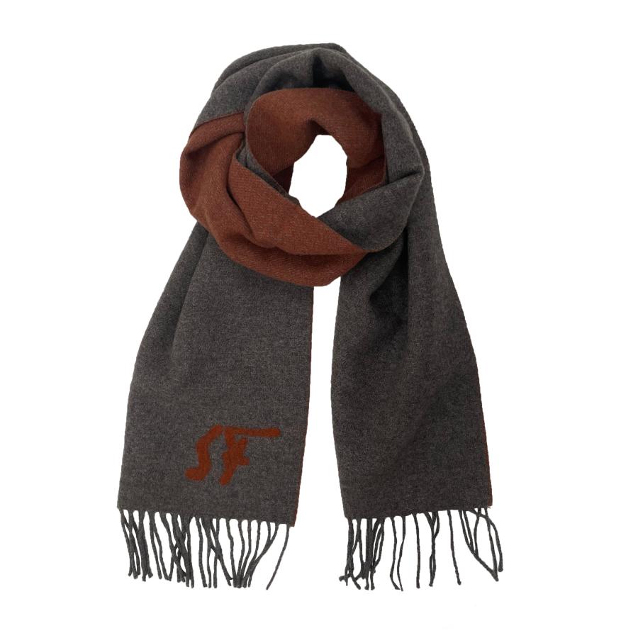 新品未使用 サルバトーレフェラガモ メンズ ストール ショール