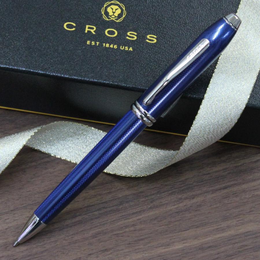 CROSS(クロス) タウンゼント クウオーツ ブルー ラッカー ボールペン