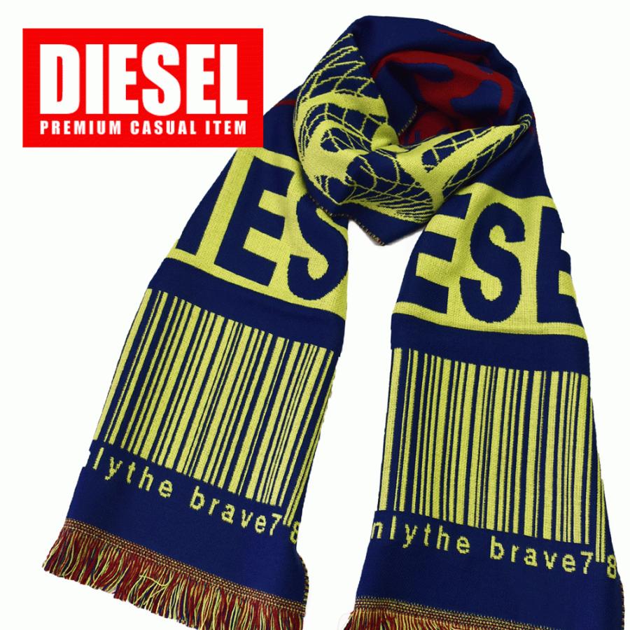 Diesel ディーゼル マフラー メンズ ブランドマフラー A 01axx v フレバー 通販 Yahoo ショッピング