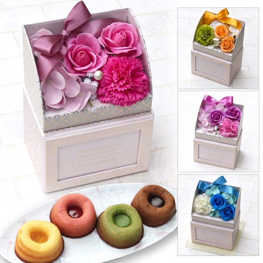 ソープフラワー 敬老の日 花 プレゼント 花のカタチの入浴剤 バスフレグランス フォトフレームボックス スイーツセット 御祝 Basfre Photbox Sweets P フレバー 通販 Yahoo ショッピング