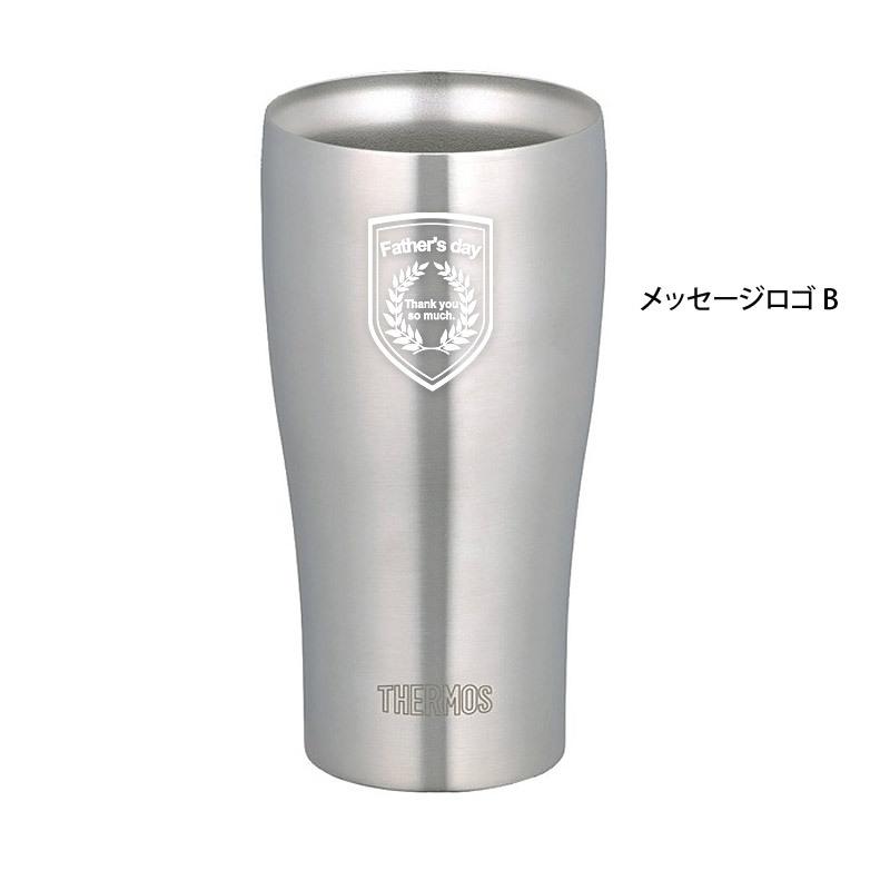 サーモス タンブラー 父の日 21年 プレゼント 父の日ギフト 限定ロゴ 名入れ 真空断熱 ステンレス 酒 人気 Jcy 400sm Noname フレバー 通販 Yahoo ショッピング