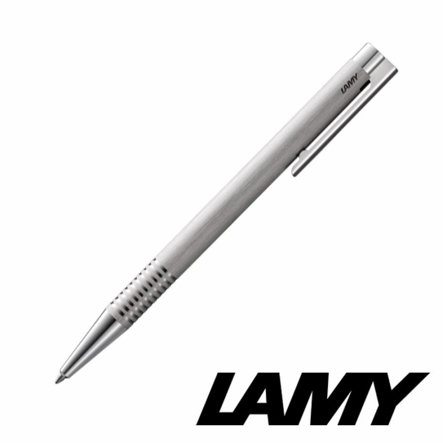 LAMY(ラミー) ボールペン  ロゴステンレス ホワイトデー プレゼント ギフト 入学 就職 御祝 誕生日｜flavor