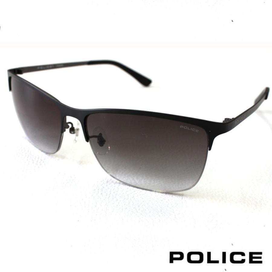 Police ポリス サングラス メンズ ブランド サングラス スクエア型 Spl746j 0531 フレバー 通販 Yahoo ショッピング