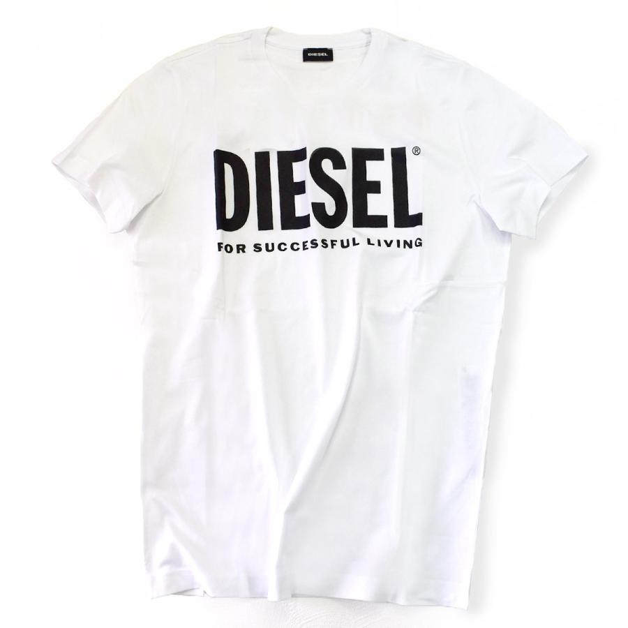 DIESEL(ディーゼル) Tシャツ メンズ ブランド ホワイト 半袖Tシャツ 誕生日 プレゼント 御祝 :SXED-WH:フレバー - 通販