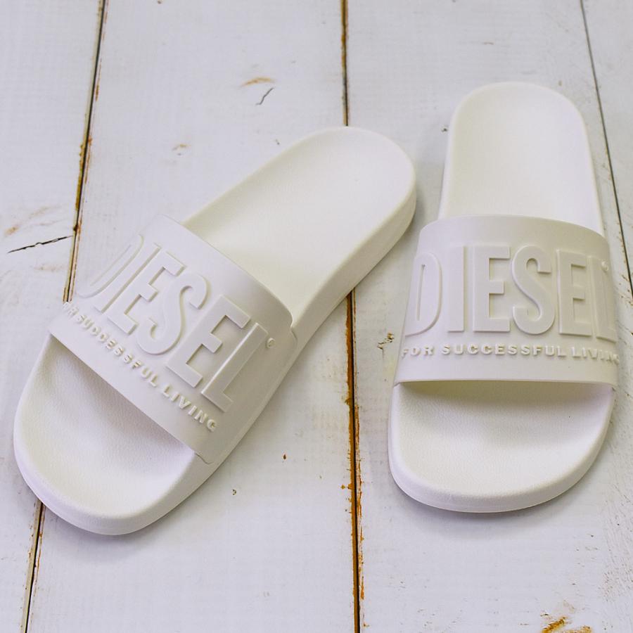 Diesel ディーゼル サンダル メンズ ブランド シャワーサンダル ホワイト 誕生日 プ レゼント ギフト Y Wh フレバー 通販 Yahoo ショッピング