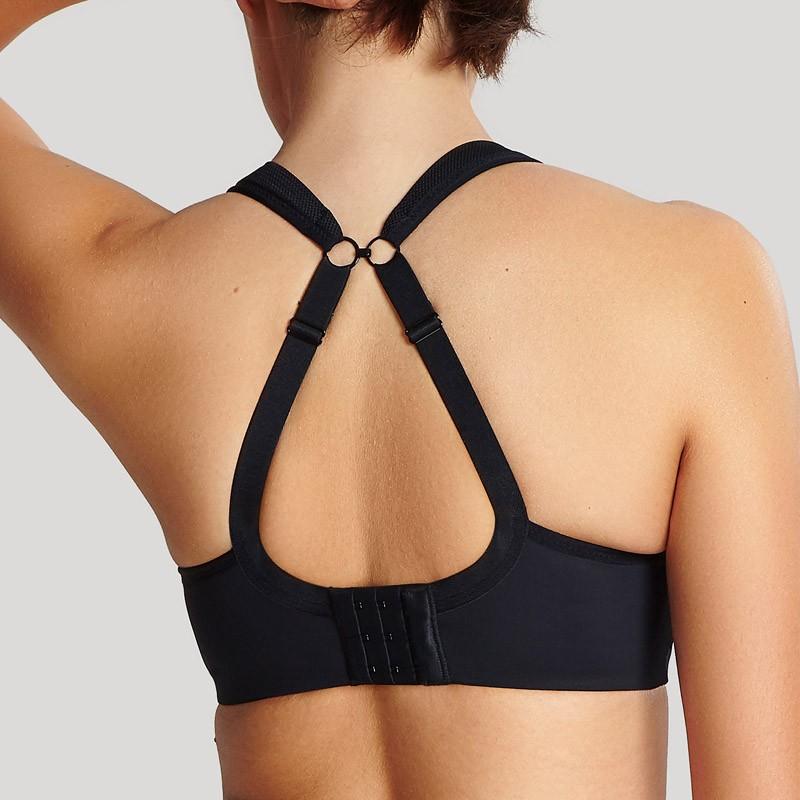 揺れ防止スポーツブラ ワイヤー入りスポーツブラ カップサイズで選べる Dカップeカップfカップgカップhカップpanache Sports Bra 5021black インポートランジェリーflavor 通販 Yahoo ショッピング