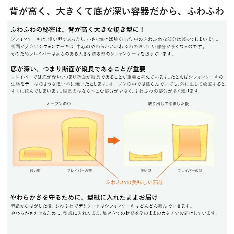 エンジェルシフォンケーキ 往復送料無料 スモールサイズ フレイバー ギフトbox入り