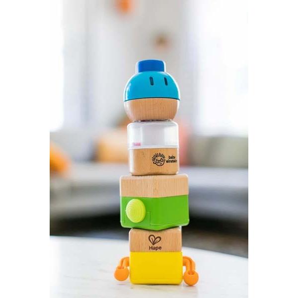 正規品 ベビーアインシュタイン ハペ ファンダメンタル ウッド センサリーセット ブロック 116 F L Clover 通販 Yahoo ショッピング