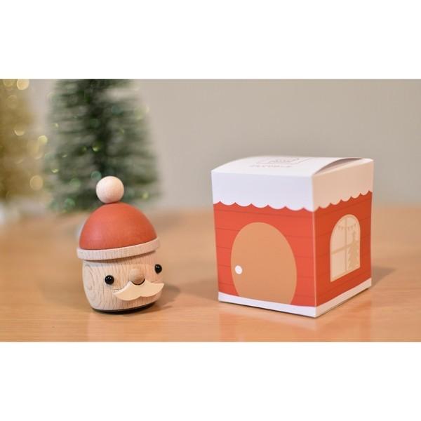 どんぐりサンタ こまむぐ 木のおもちゃ 木製玩具 日本製 どんぐりころころ コマムグ おもちゃのこまーむ クリスマス |  | 06