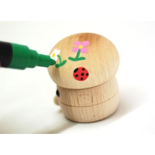 どんぐりきのこ こまむぐ 木のおもちゃ 木製玩具 日本製 どんぐりころころ コマムグ おもちゃのこまーむ 出産祝い ハーフバースデー 誕生日プレゼント 1歳 |  | 05