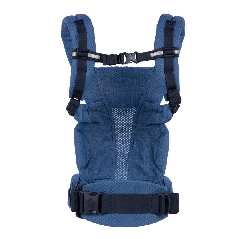 【美品】エルゴベビー ergobaby OMNI Breeze サファイアブルー ergobaby エルゴ 抱っこ紐 OMNI Breeze(オムニ ブリーズ