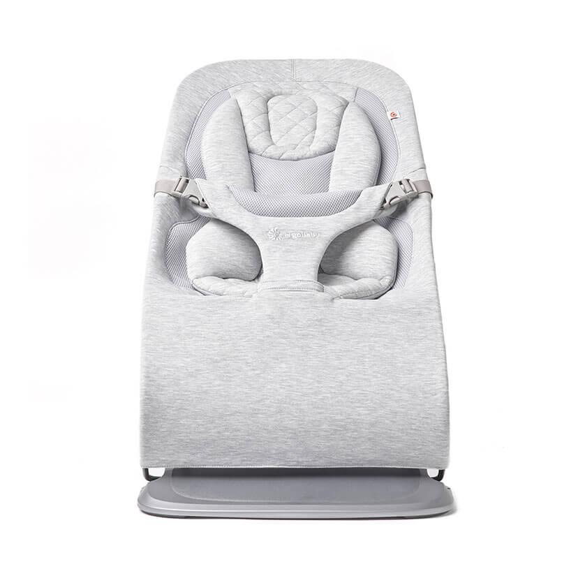 正規品 エルゴベビー evolve エボルブ バウンサー ライトグレー 出産  