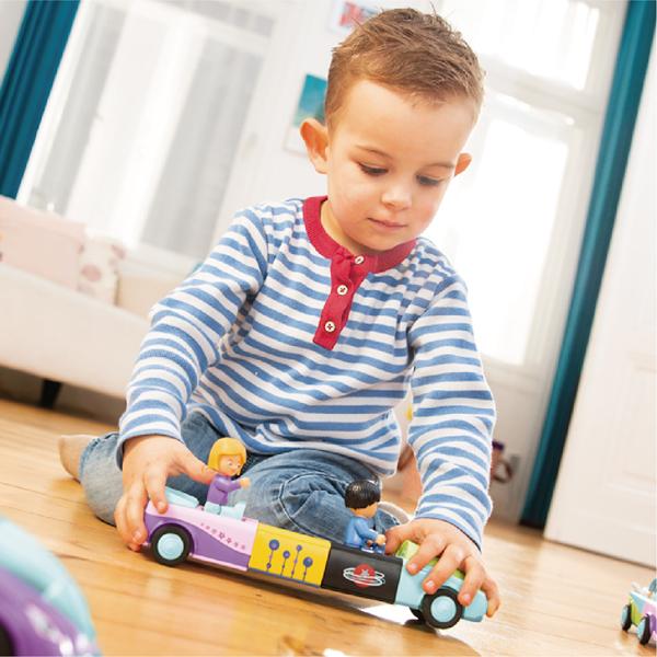 ボーネルンド 車のおもちゃ トディーズ ゾーイ ズーミー 3分割モデル 知育玩具 1歳 誕生日プレゼント ハーフバースデー 出産祝い 男の子 女の子 Toddys｜flclover｜09
