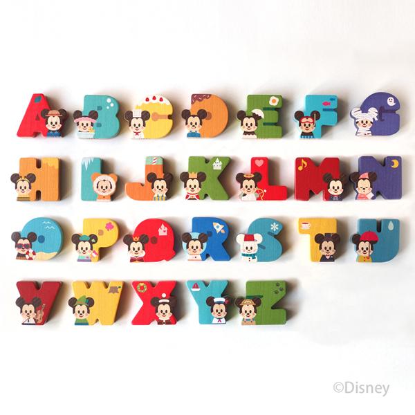 正式的 おまけ付き Disney Kidea キディア アルファベット 26文字セット Materialworldblog Com