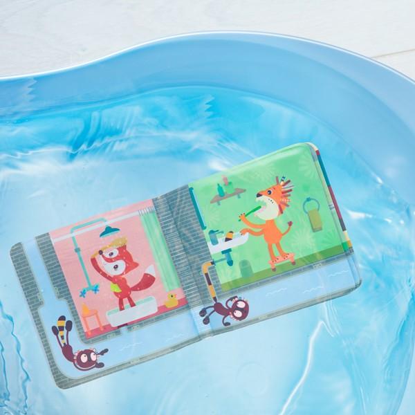 お風呂の絵本 バスタイムブック ジョージ リリピュション 絵本 お風呂 おもちゃ 誕生日プレゼント ハーフバースデー 出産祝い バストイ Lilliputiens |  | 08