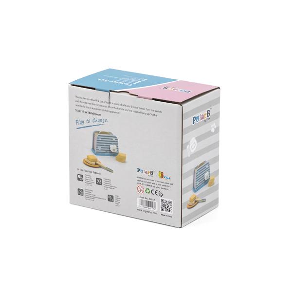 ポーラービー トースターセット おままごと 知育玩具 3歳 木のおもちゃ 誕生日プレゼント ごっこ遊び ままごと おもちゃ Polar B |  | 10