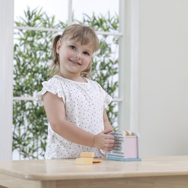 ポーラービー トースターセット おままごと 知育玩具 3歳 木のおもちゃ 誕生日プレゼント ごっこ遊び ままごと おもちゃ Polar B |  | 12