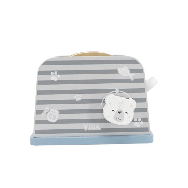 ポーラービー トースターセット おままごと 知育玩具 3歳 木のおもちゃ 誕生日プレゼント ごっこ遊び ままごと おもちゃ Polar B |  | 07