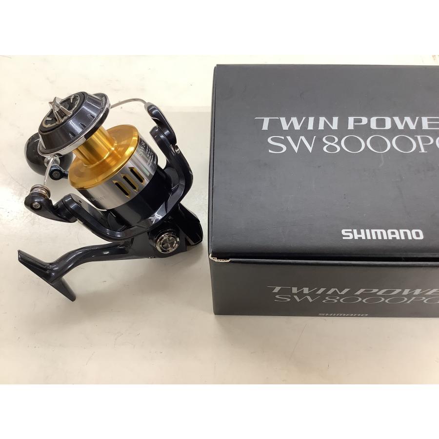 シマノ 中古 スピニングリール 15ツインパワーSW 8000PG【中古B
