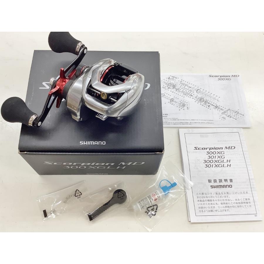 中古 シマノ ベイトリール 21スコーピオンMD 300XGLH 【中古Aランク