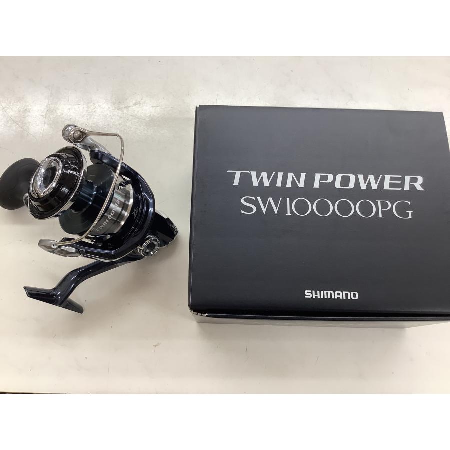 シマノ　21ツインパワーSW 10000PG 中古美品 シマノ 中古 スピニングリール 21ツインパワーSW 10000PG【中古S