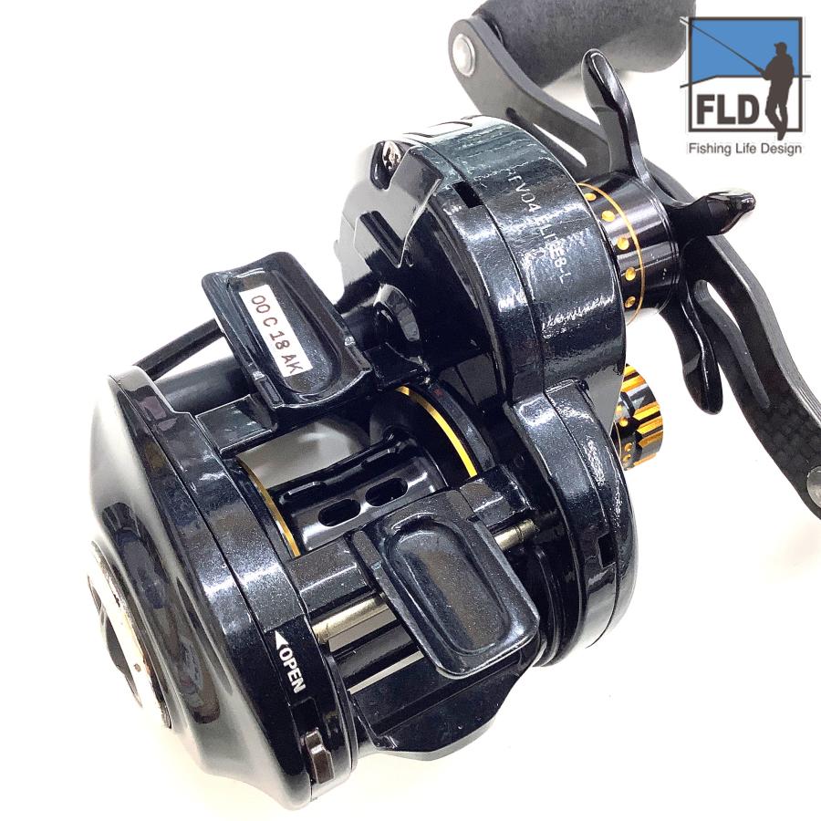 中古 アブガルシア レボ4 エリート8 IVCB-L【中古Bランク】 ベイトリール_5