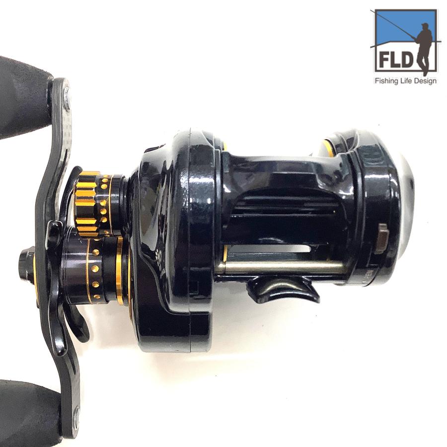 中古 アブガルシア レボ4 エリート8 IVCB-L【中古Bランク】 ベイトリール_6
