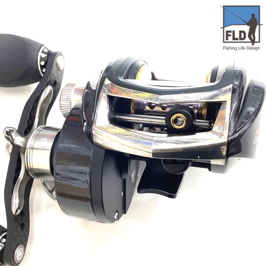 アブガルシアベイトリール/REVOパワークランク6/ギア比6.4:1 美品中古 Abu Garcia（アブガルシア） 中古 レボ パワークランク6 右【中古B