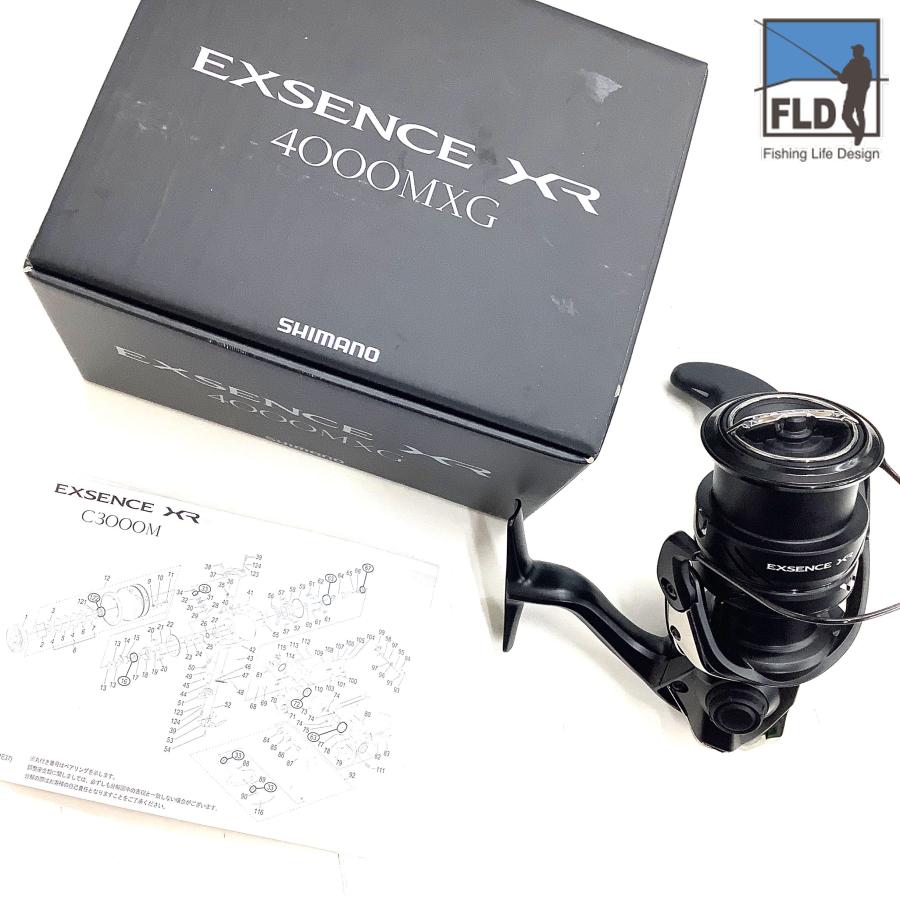 シマノ　23エクスセンスXR 4000MHG 中古美品 シマノ（SHIMANO） 中古 23エクスセンスXR 4000MXG【中古Sランク