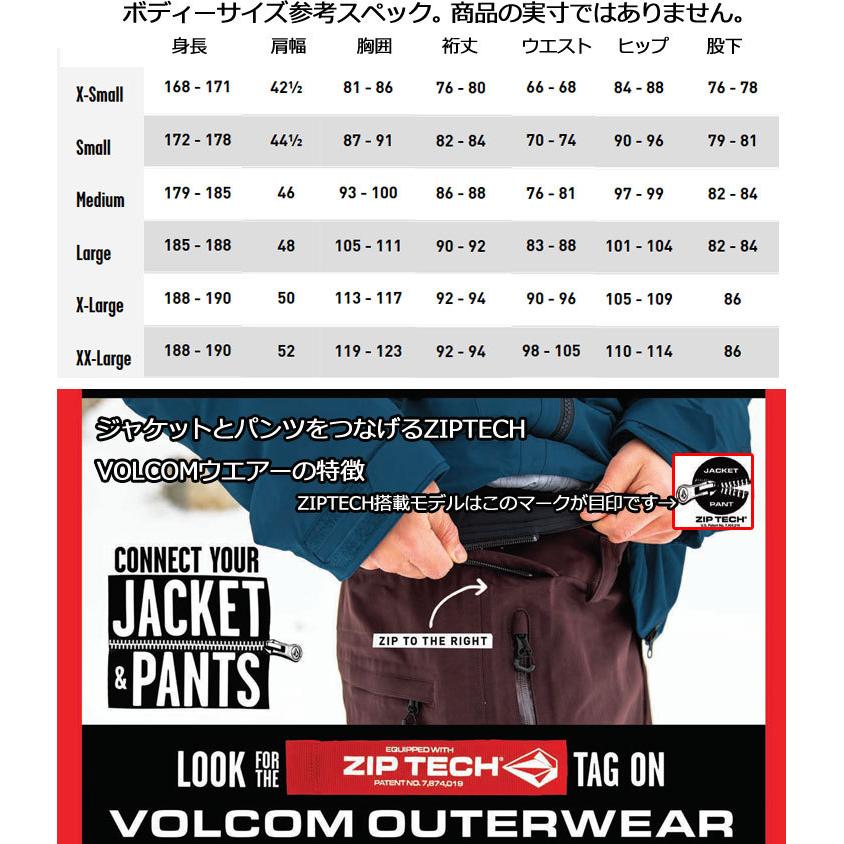 20-21 ボルコム スノーウェア VOLCOM メンズ  Brighton Pullover Jacket  G0652106  ship1【返品種別OUTLET】｜fleaboardshop01｜12