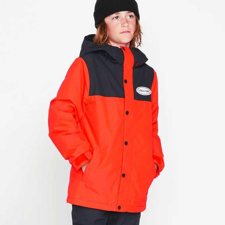 22-23 VOLCOM スノーボード ウェア ボルコム キッズ ウエアー KIDS Stone.91 Insulated Jacket ジャケット  I0452302 ship1【返品種別OUTLET】