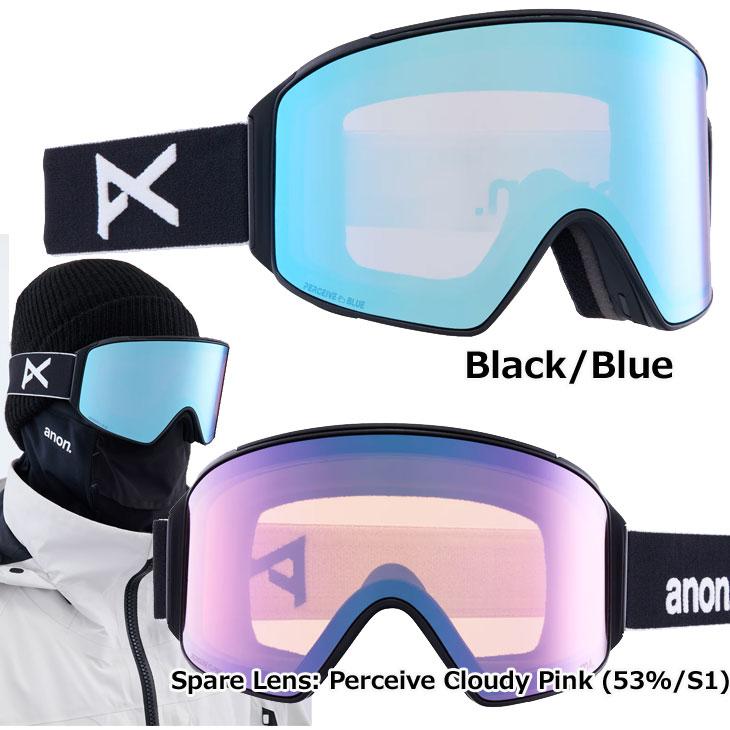 23-24 anon アノン ゴーグル  M4 Goggles Low Bridge Fit （シリンドリカル ） フェイスマスク スペアレンズ付き  ship1｜fleaboardshop01｜03