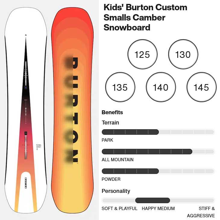 BURTON 23-24 バートン Kids キッズ Custom Smalls カスタム BURTON 23-24 バートン Kids キッズ Custom Smalls カスタム