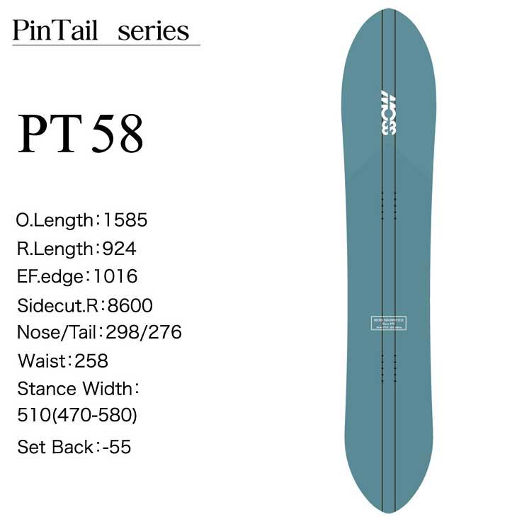 mosssnowstick 64pt モデル TH スノーサーフエディション