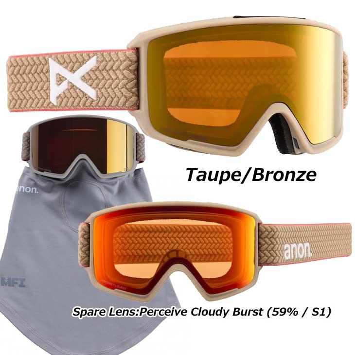 BURTON 24-25 ANON アノン スノーボード ゴーグル M3 Low Bridge BURTON 24-25 ANON アノン スノーボード ゴーグル M3 Low Bridge