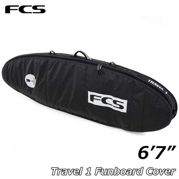 FCS サーフボード ケース Travel 1 Funboard 【6-7】 ハードケース 