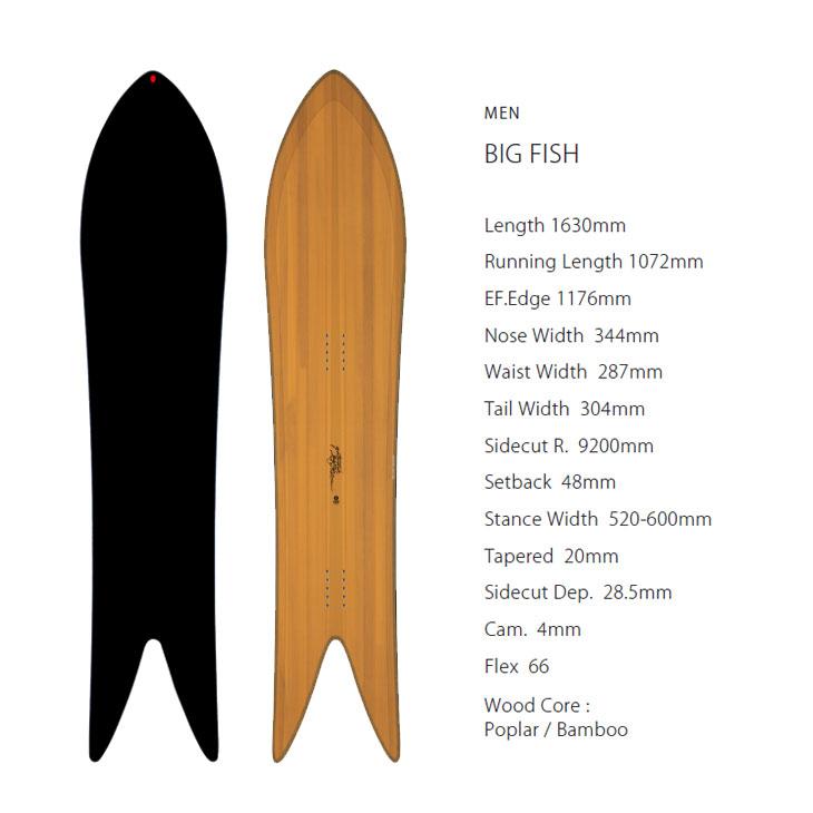 24-25 GENTEMSTICK ゲンテンスティック スノーボード BIG FISH 24-25 GENTEMSTICK ゲンテンスティック スノーボード BIG FISH