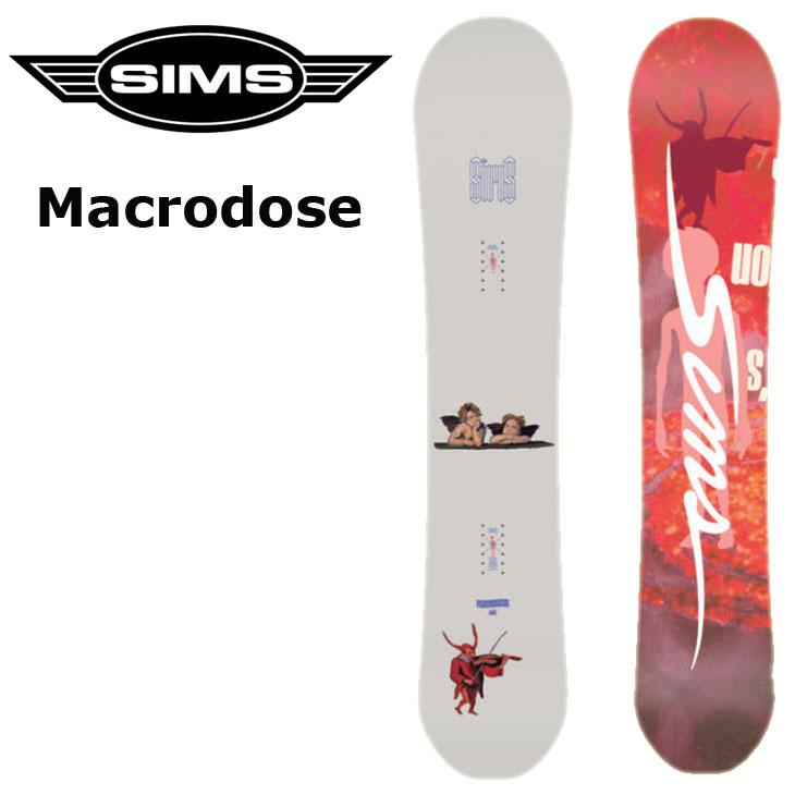SIMS 24-25 シムス スノーボード 板 Macrodose マクロドース ship1 