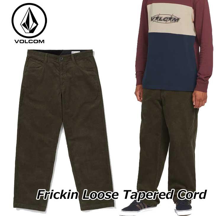 VOLCOM ボルコム パンツ コーデュロイパン チノ 2024秋冬 VOLCOM ボルコム パンツ コーデュロイパン チノ 2024秋冬